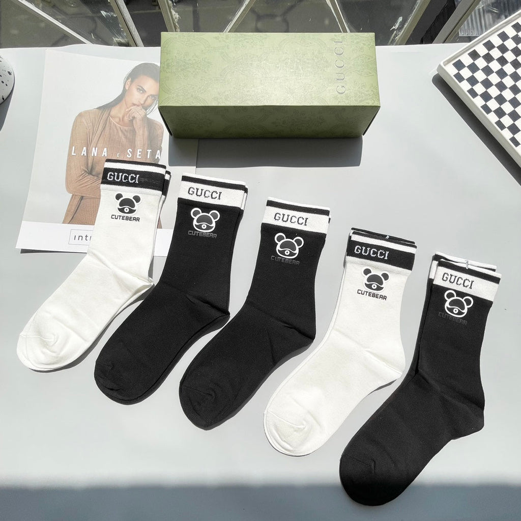 GUCCI CREW SOCKS 423910 (1 BOX)