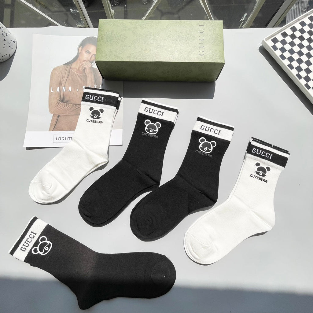GUCCI CREW SOCKS 423910 (1 BOX)