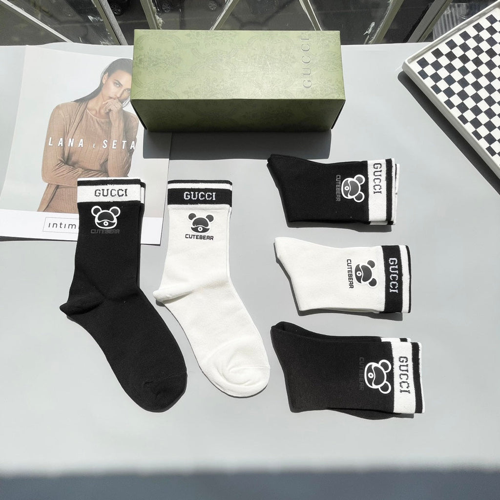 GUCCI CREW SOCKS 423910 (1 BOX)