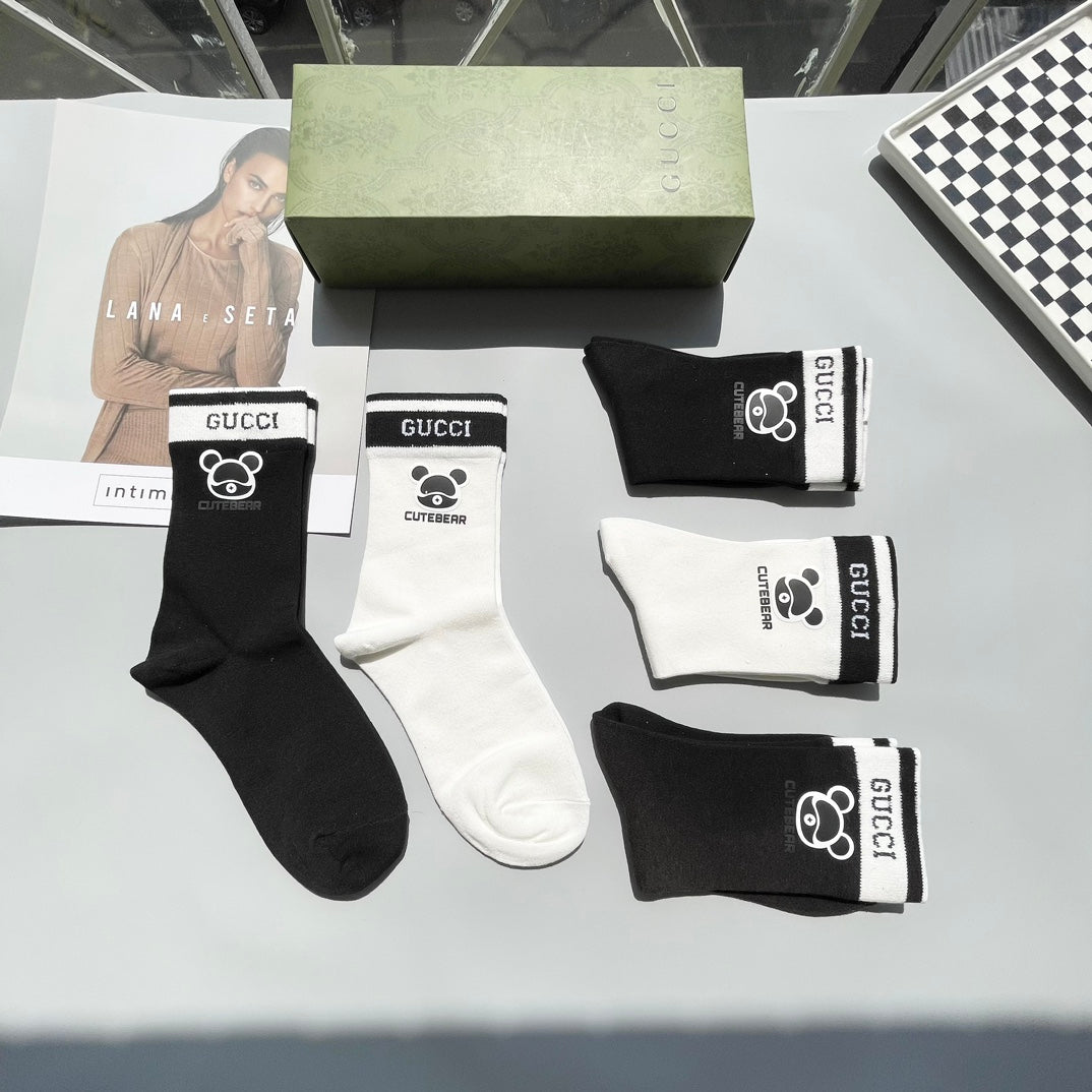 GUCCI CREW SOCKS 423910 (1 BOX)