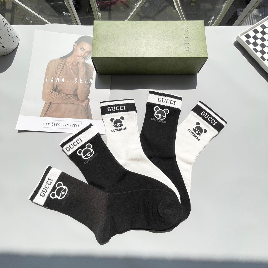 GUCCI CREW SOCKS 423910 (1 BOX)