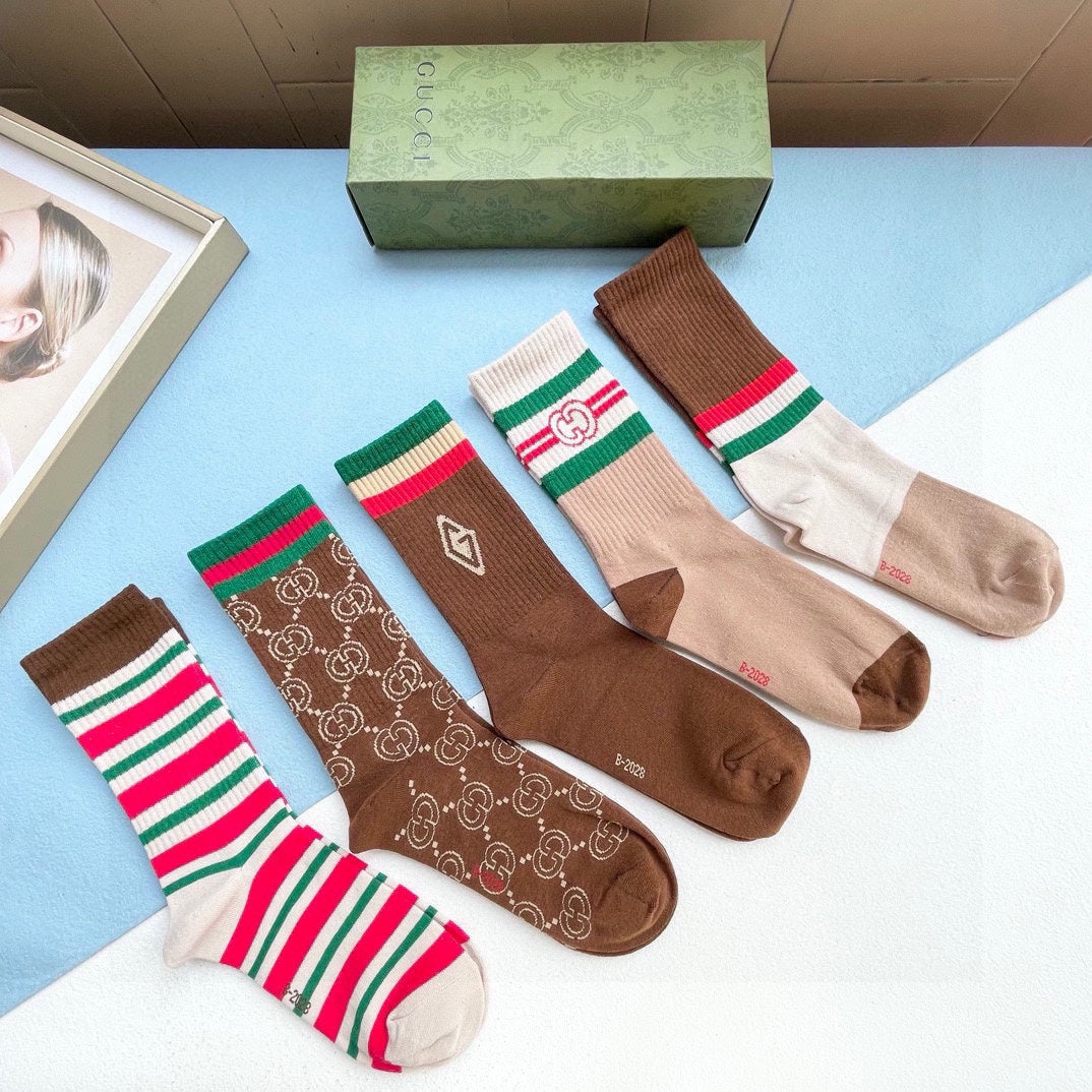 GUCCI CREW SOCKS 423931 (1 BOX)