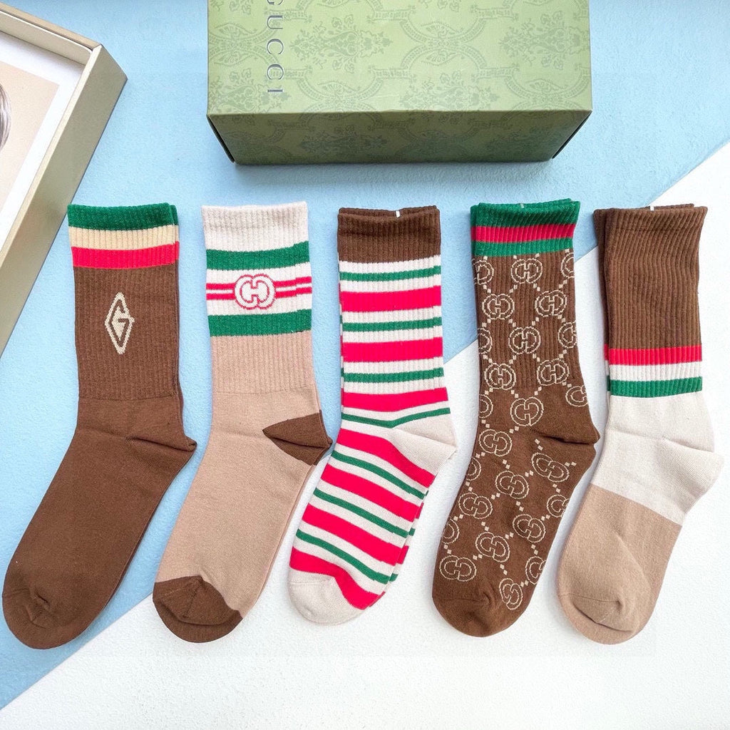 GUCCI CREW SOCKS 423931 (1 BOX)