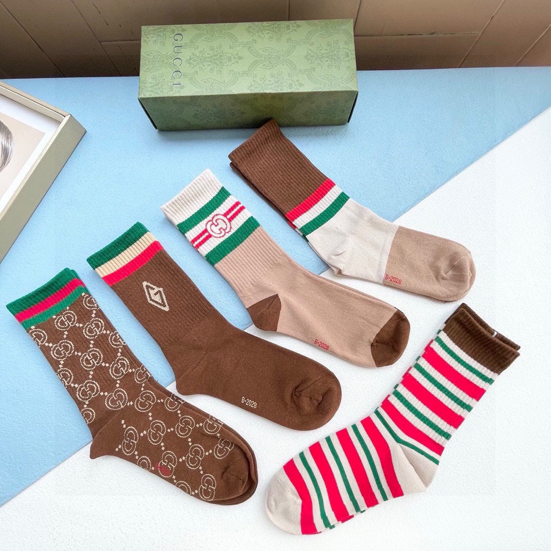 GUCCI CREW SOCKS 423931 (1 BOX)