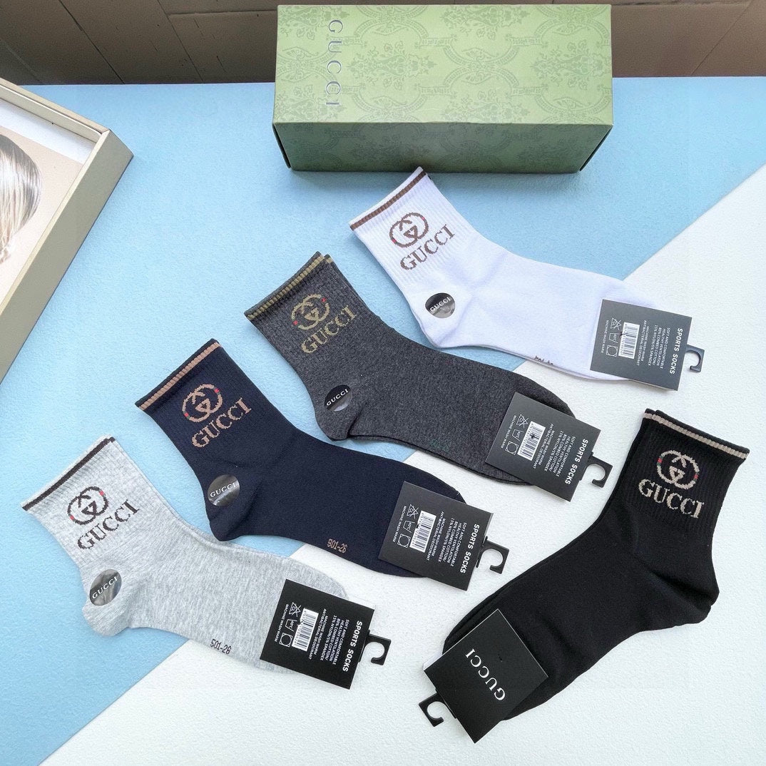 GUCCI CREW SOCKS 425534 (1 BOX)
