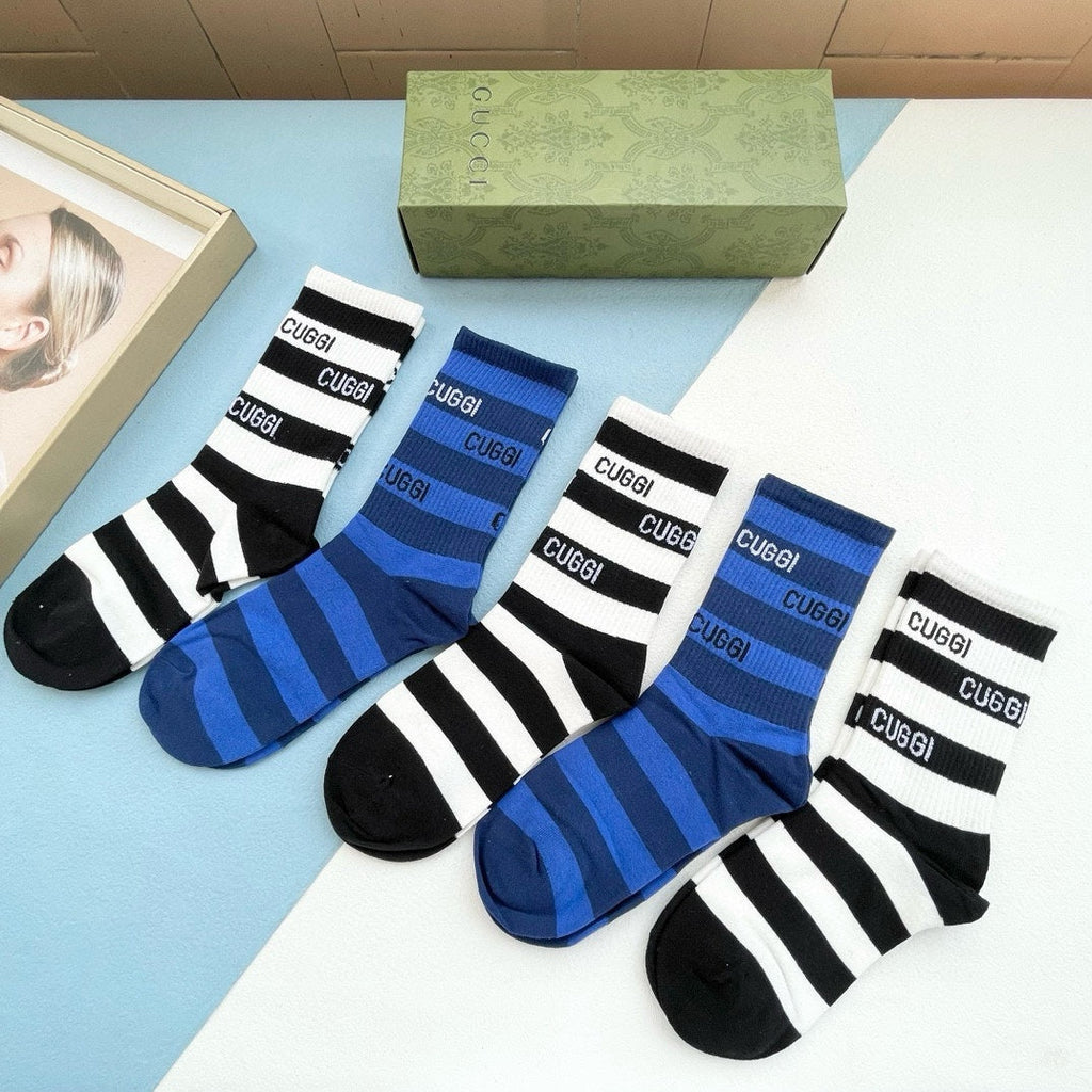 GUCCI CREW SOCKS 425536 (1 BOX)