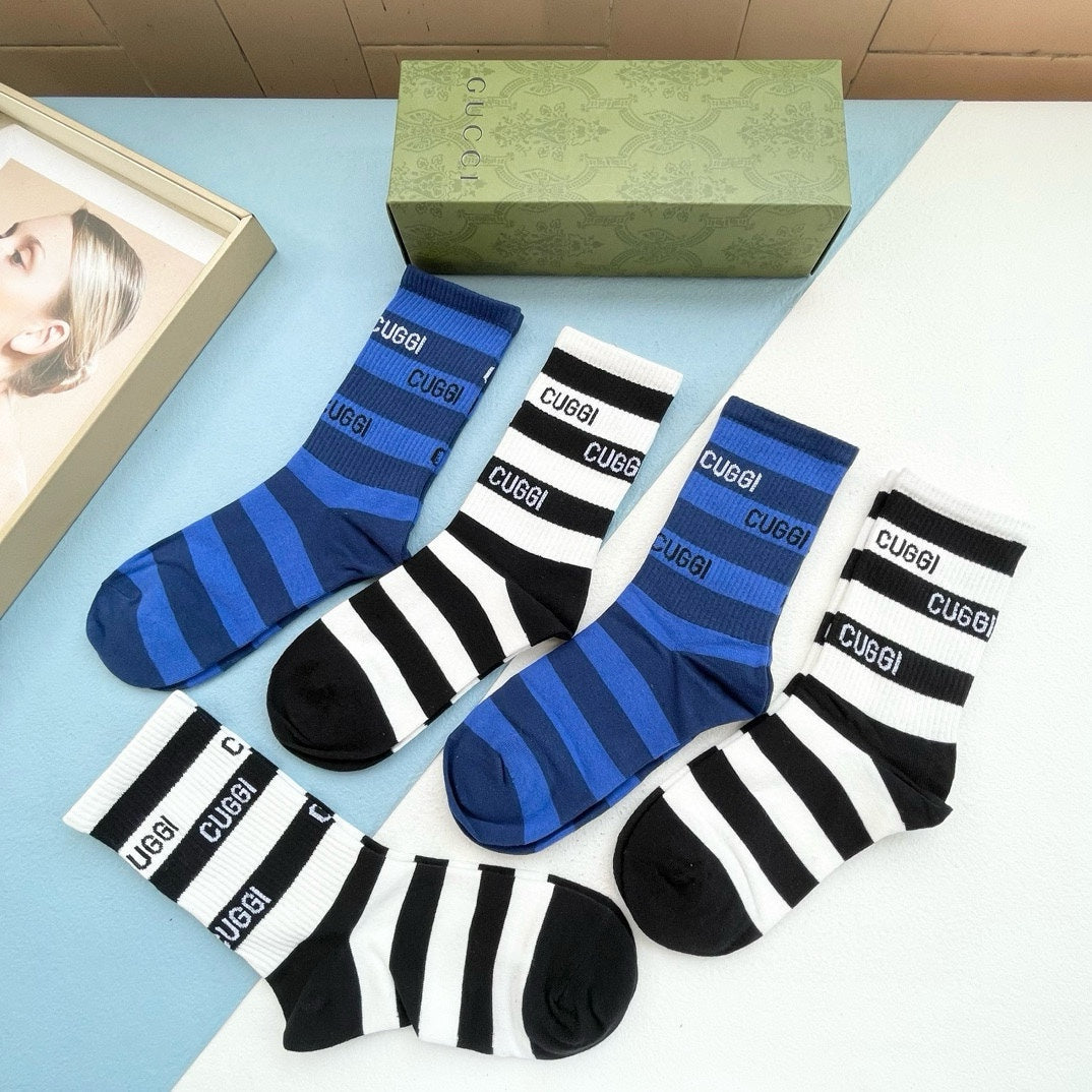 GUCCI CREW SOCKS 425536 (1 BOX)