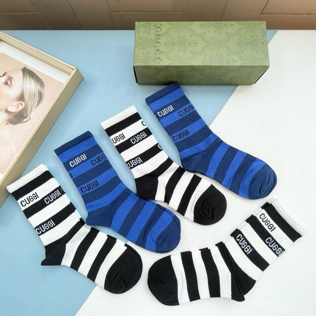 GUCCI CREW SOCKS 425536 (1 BOX)