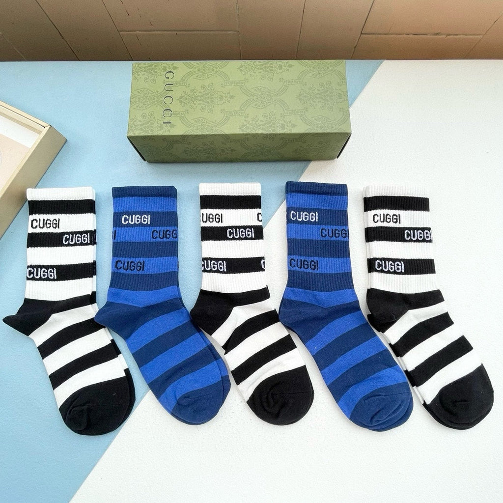 GUCCI CREW SOCKS 425536 (1 BOX)