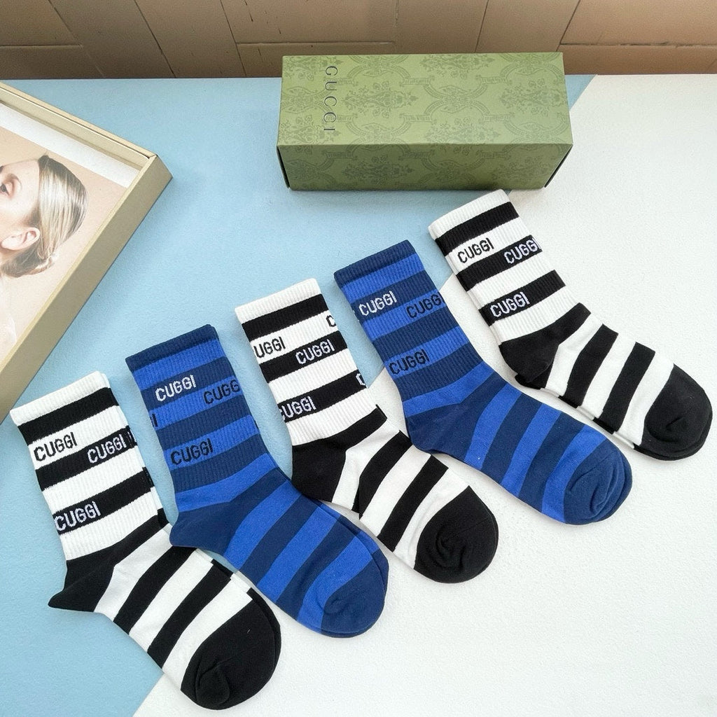 GUCCI CREW SOCKS 425536 (1 BOX)