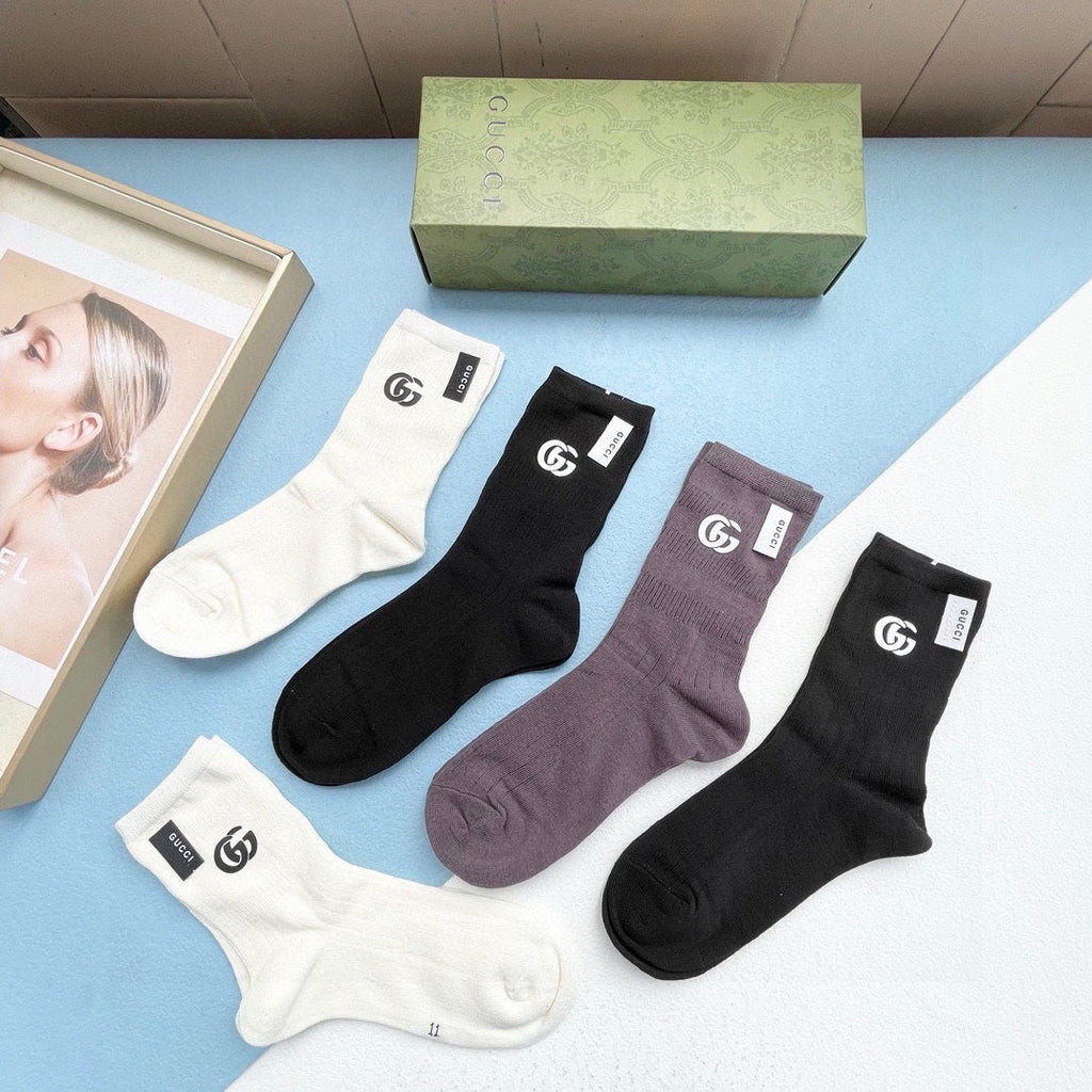 GUCCI CREW SOCKS 425537 (1 BOX)