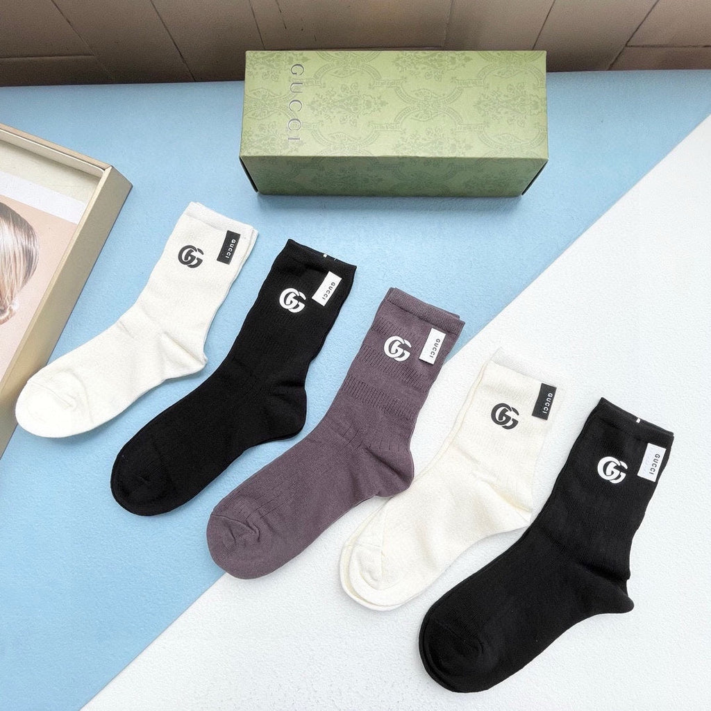 GUCCI CREW SOCKS 425537 (1 BOX)