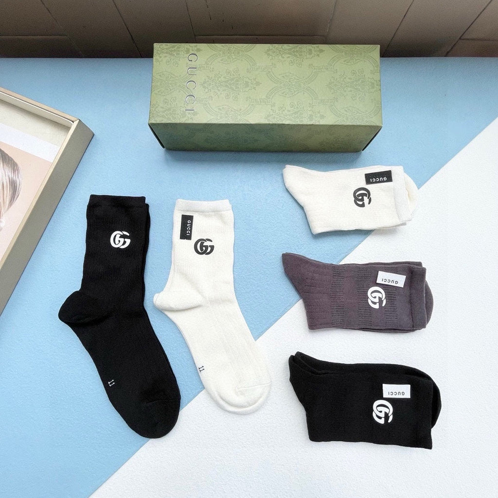 GUCCI CREW SOCKS 425537 (1 BOX)