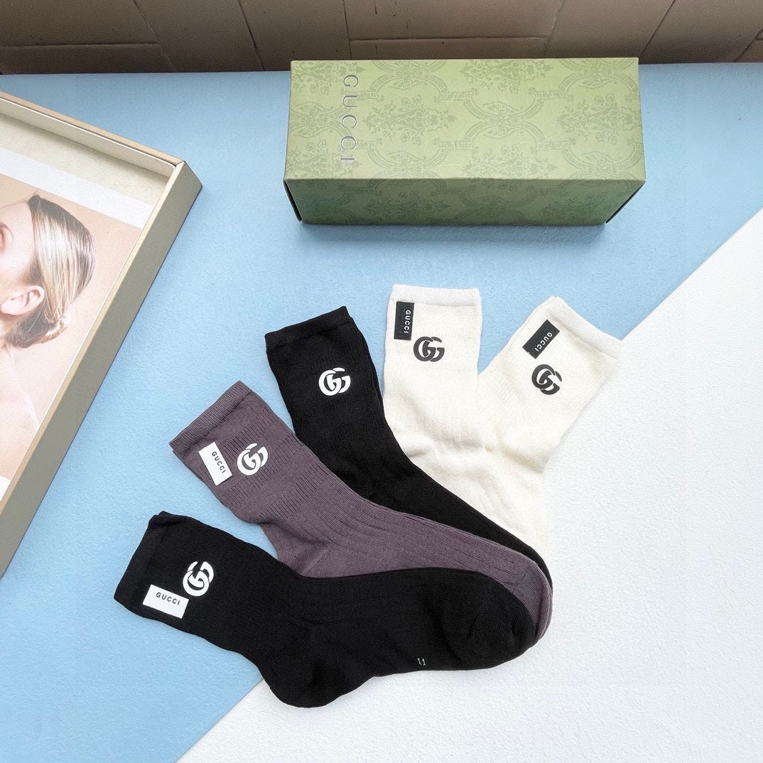GUCCI CREW SOCKS 425537 (1 BOX)