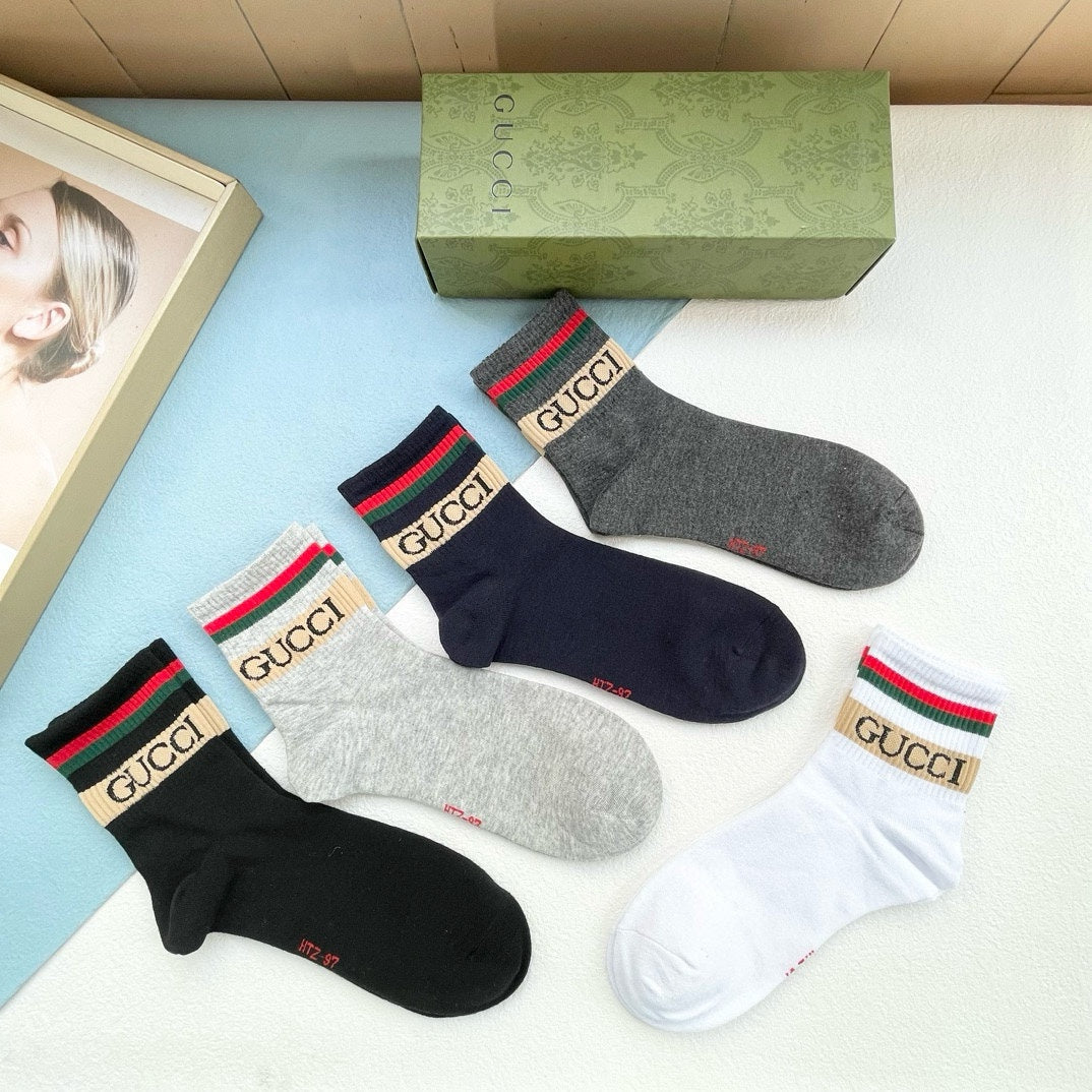 GUCCI LOW-CUT SOCKS 425539 (1 BOX)