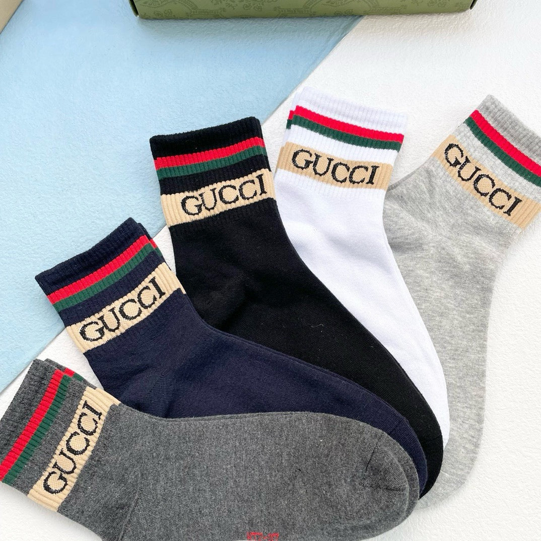 GUCCI LOW-CUT SOCKS 425539 (1 BOX)