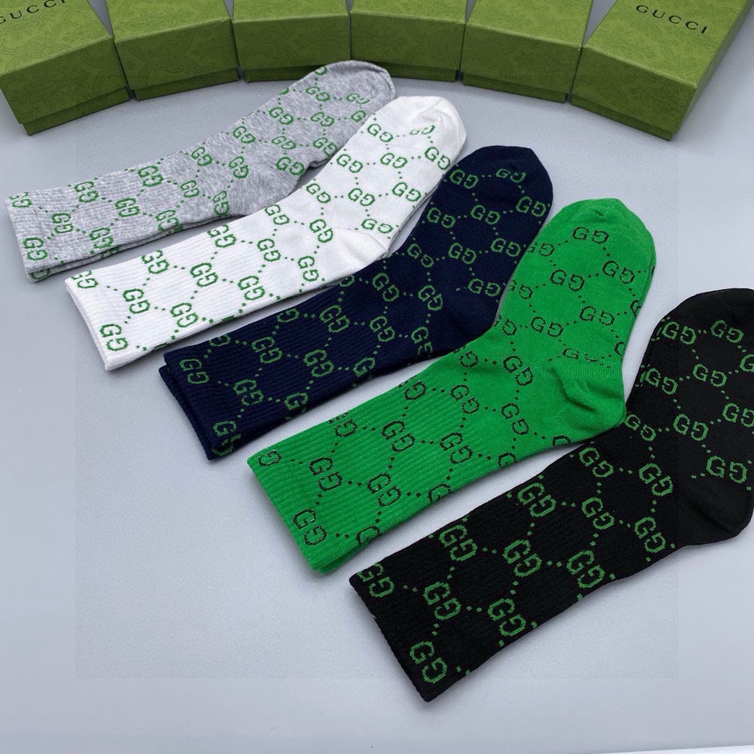 GUCCI LOW-CUT SOCKS 425540 (1 BOX)