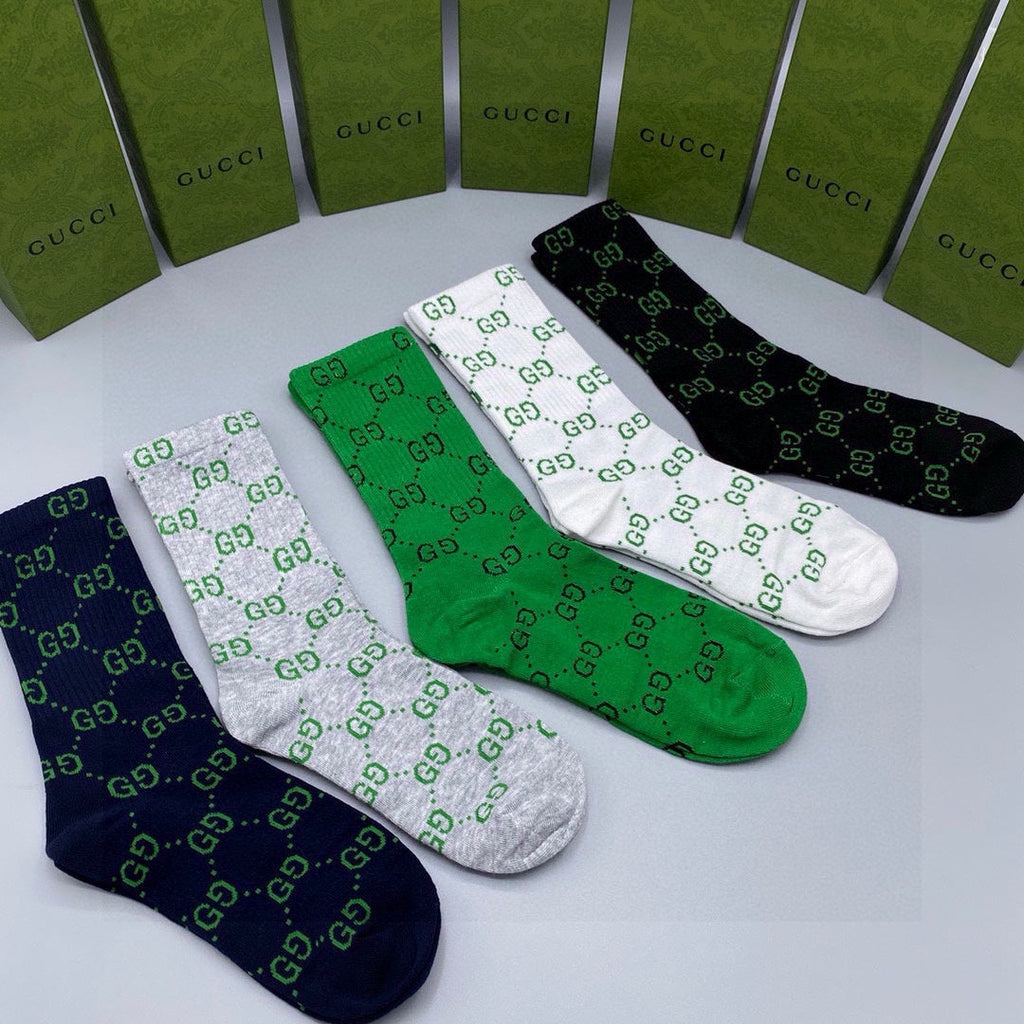 GUCCI LOW-CUT SOCKS 425540 (1 BOX)