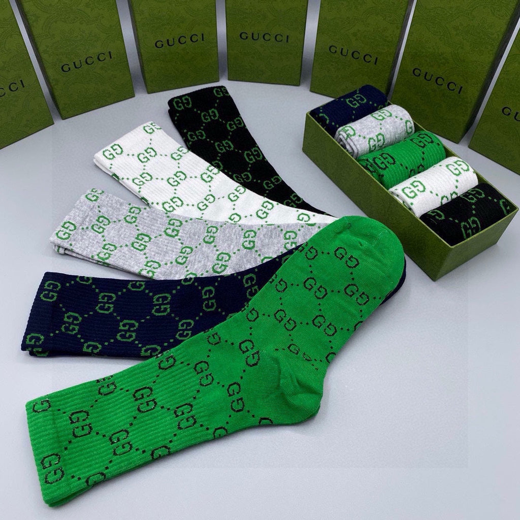 GUCCI LOW-CUT SOCKS 425540 (1 BOX)