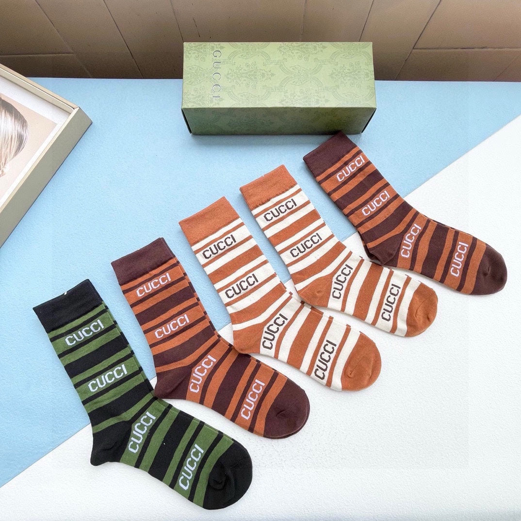 GUCCI LOW-CUT SOCKS 425541 (1 BOX)