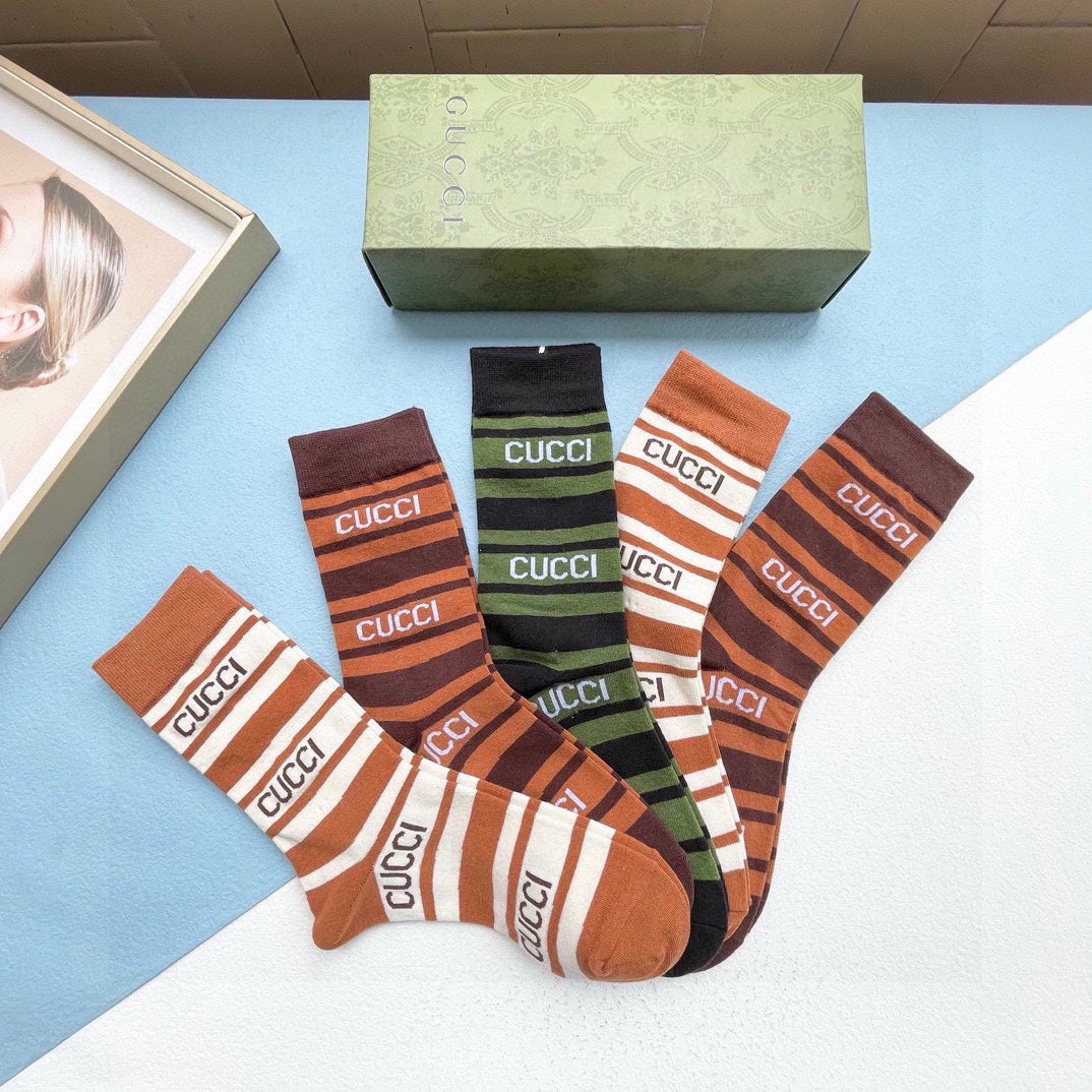 GUCCI LOW-CUT SOCKS 425541 (1 BOX)