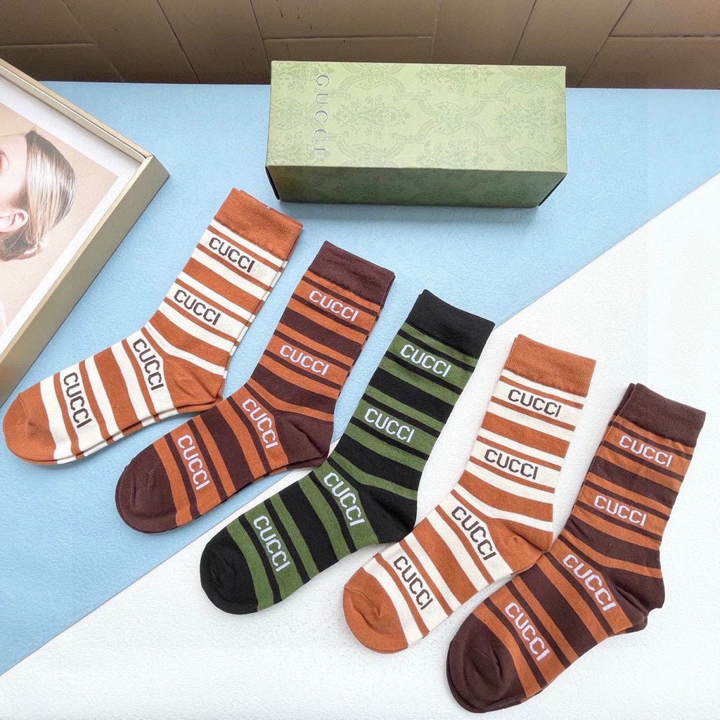 GUCCI LOW-CUT SOCKS 425541 (1 BOX)