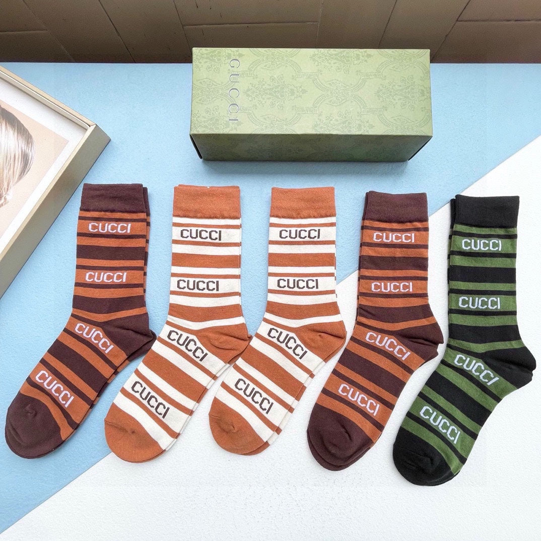 GUCCI LOW-CUT SOCKS 425541 (1 BOX)