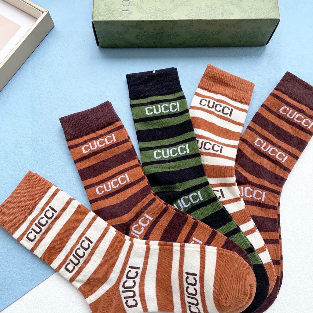 GUCCI LOW-CUT SOCKS 425541 (1 BOX)