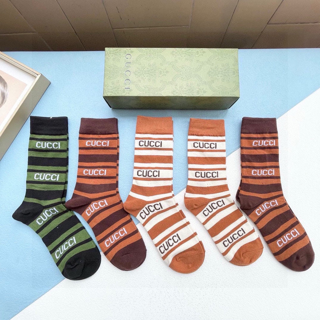 GUCCI LOW-CUT SOCKS 425541 (1 BOX)