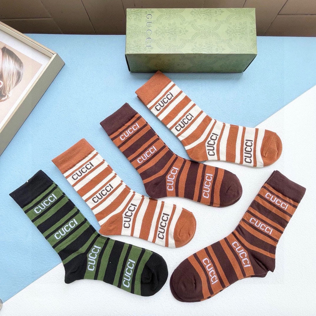 GUCCI LOW-CUT SOCKS 425541 (1 BOX)