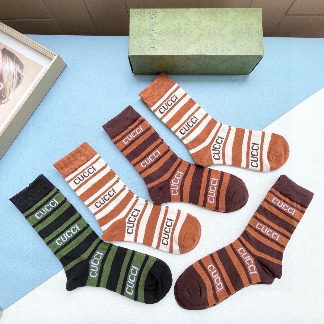 GUCCI LOW-CUT SOCKS 425541 (1 BOX)