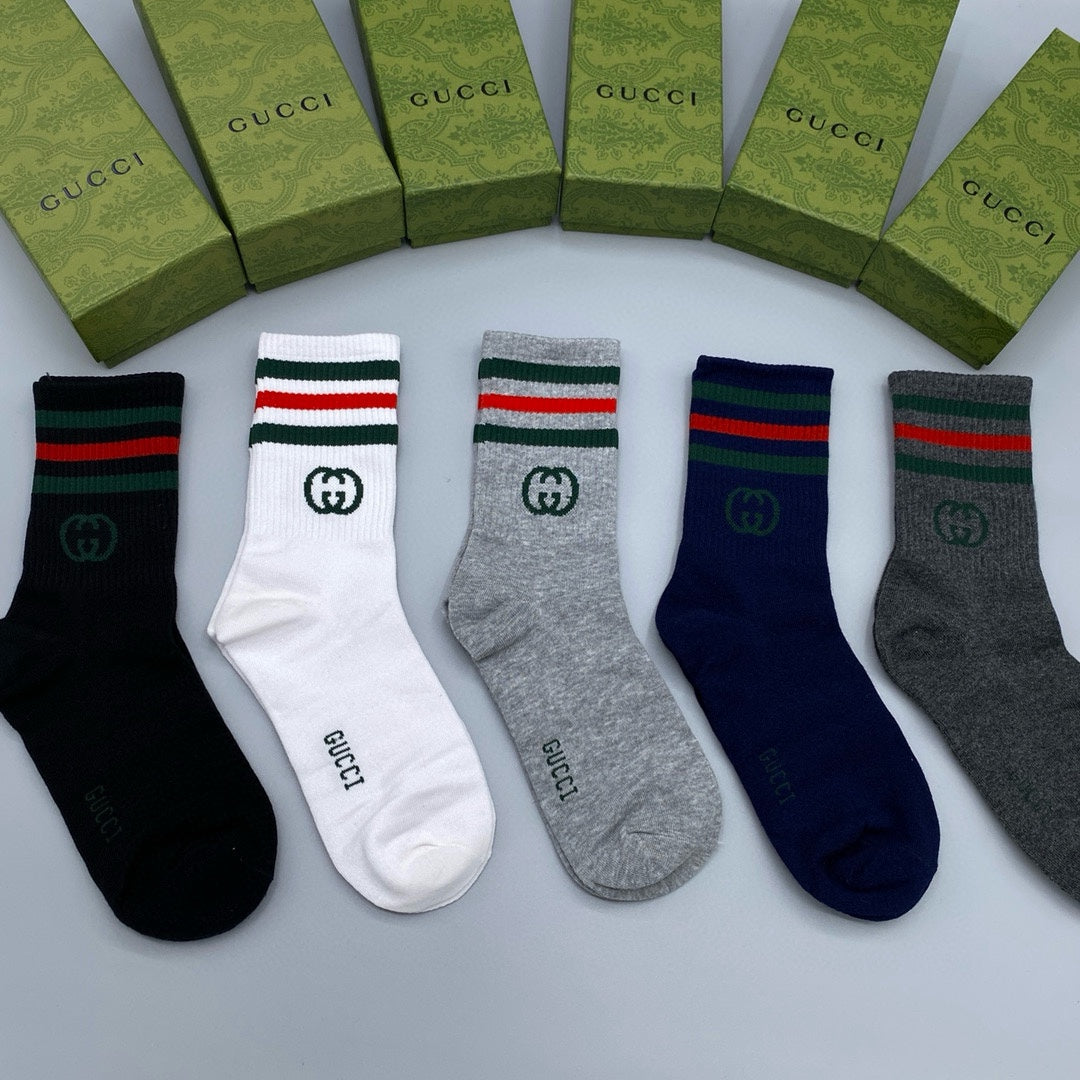 GUCCI LOW-CUT SOCKS 425542 (1 BOX)