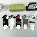 GUCCI LOW-CUT SOCKS 425920 (1 BOX)