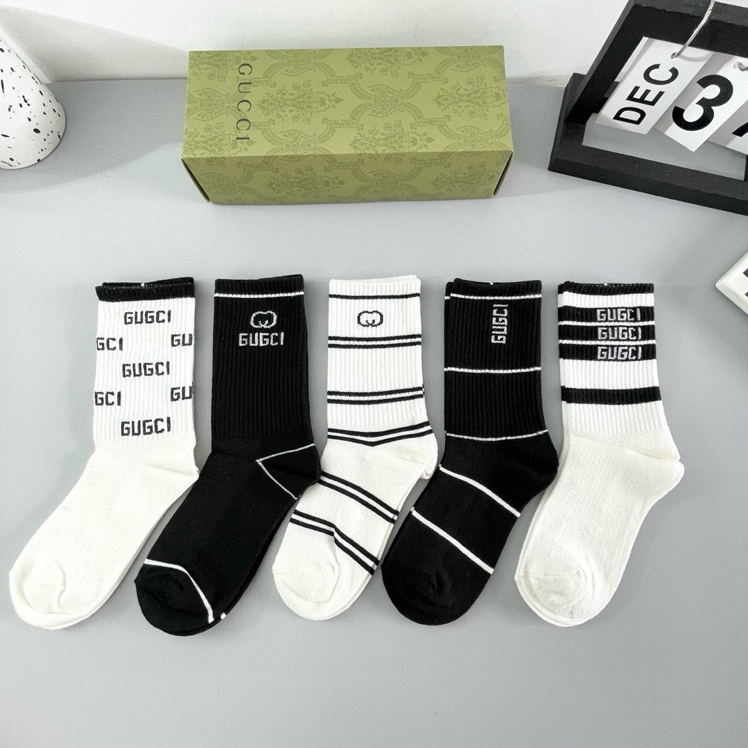 GUCCI CREW SOCKS 427522 (1 BOX)