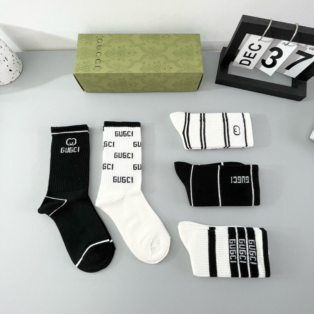 GUCCI CREW SOCKS 427522 (1 BOX)