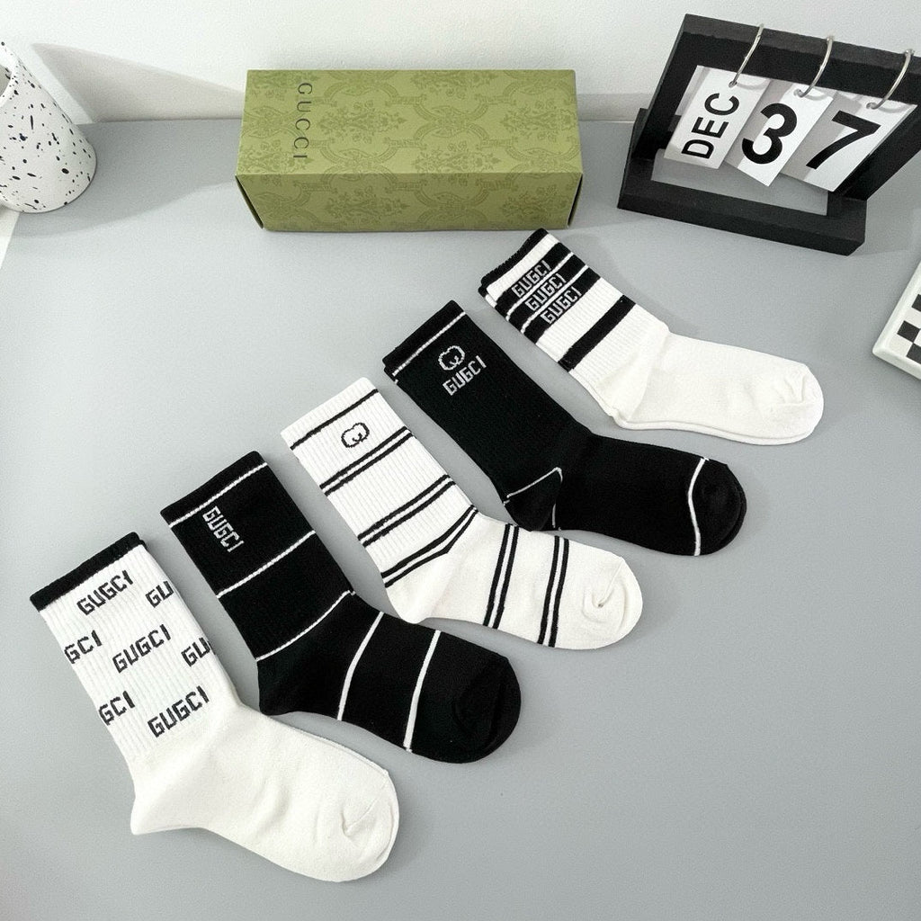 GUCCI CREW SOCKS 427522 (1 BOX)