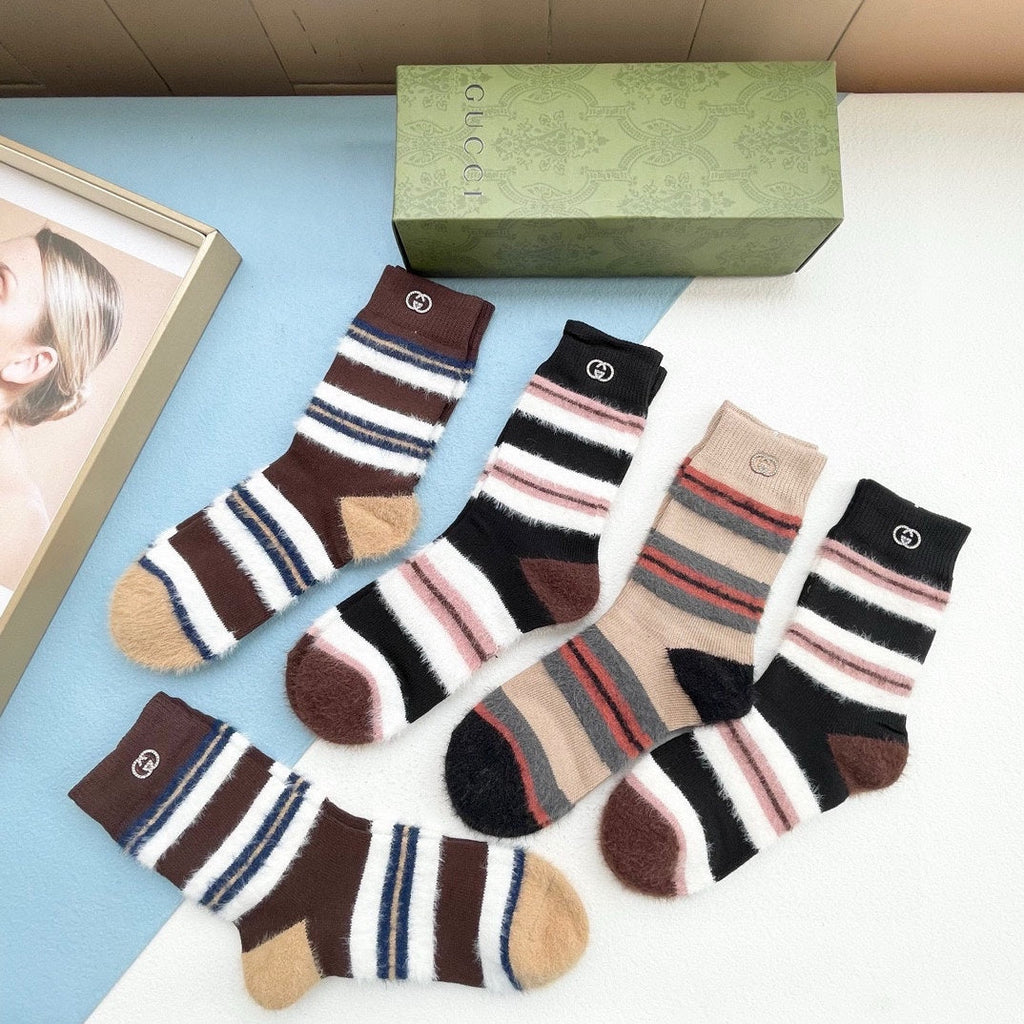 GUCCI CREW SOCKS 427523 (1 BOX)