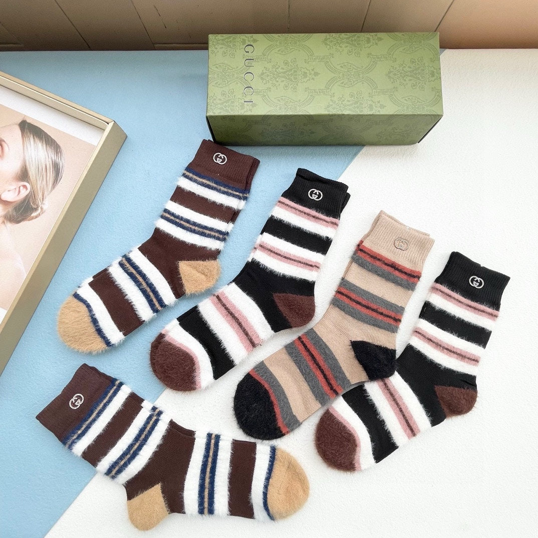 GUCCI CREW SOCKS 427523 (1 BOX)