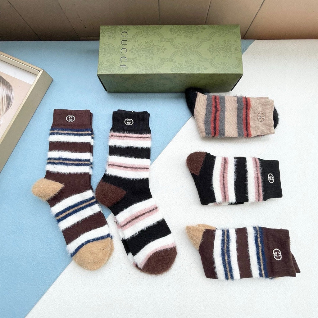 GUCCI CREW SOCKS 427523 (1 BOX)