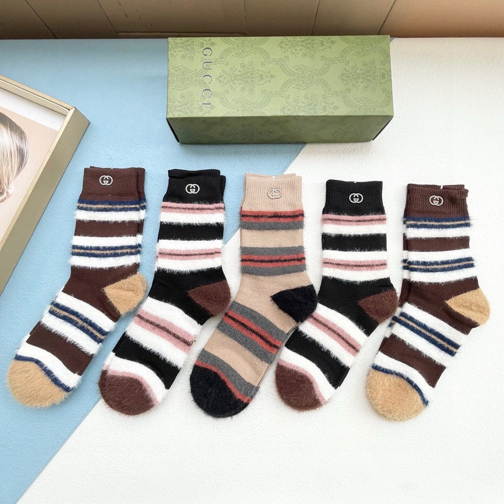 GUCCI CREW SOCKS 427523 (1 BOX)