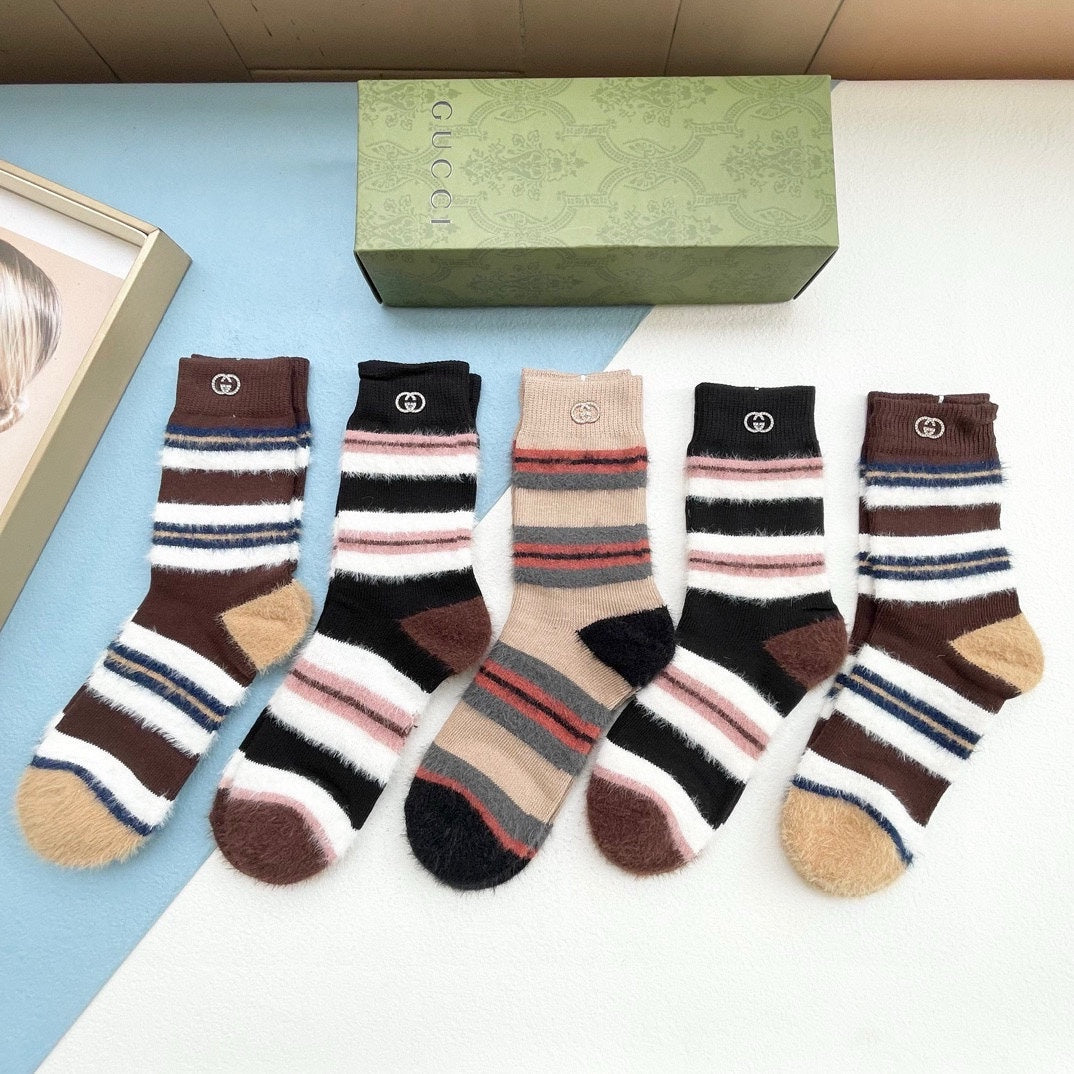 GUCCI CREW SOCKS 427523 (1 BOX)