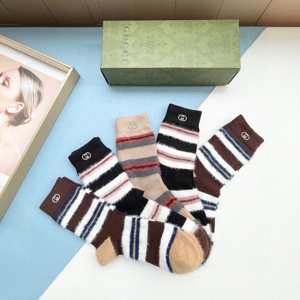 GUCCI CREW SOCKS 427523 (1 BOX)