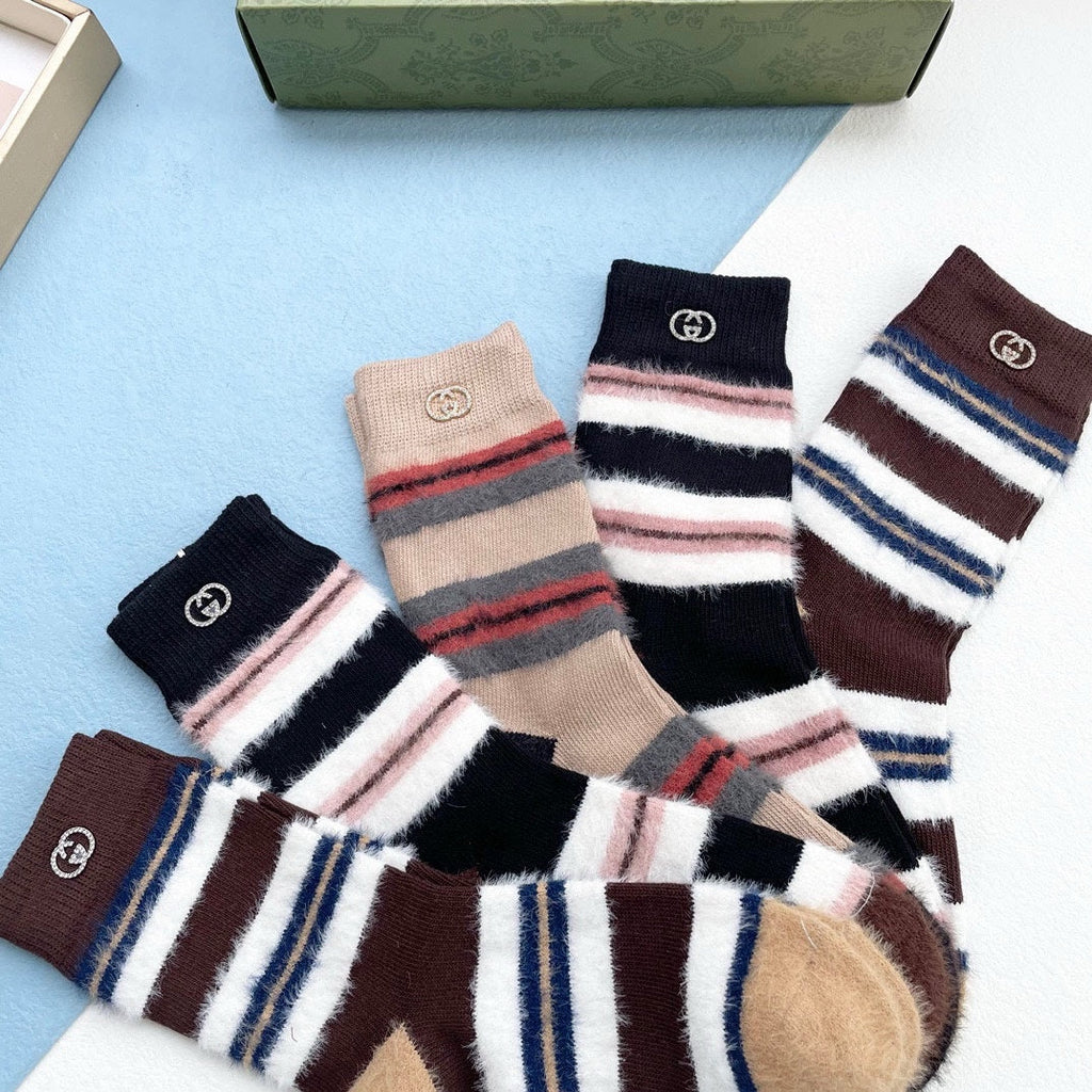 GUCCI CREW SOCKS 427523 (1 BOX)
