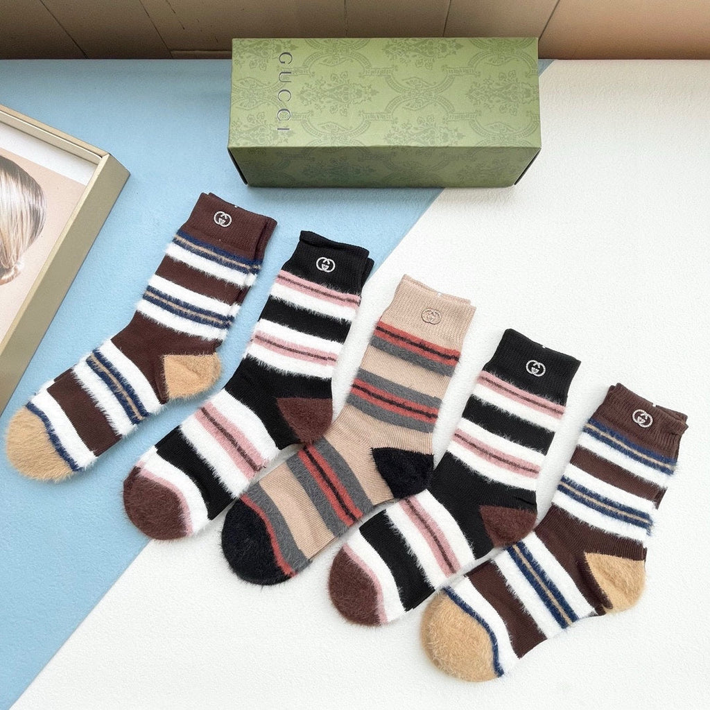 GUCCI CREW SOCKS 427523 (1 BOX)