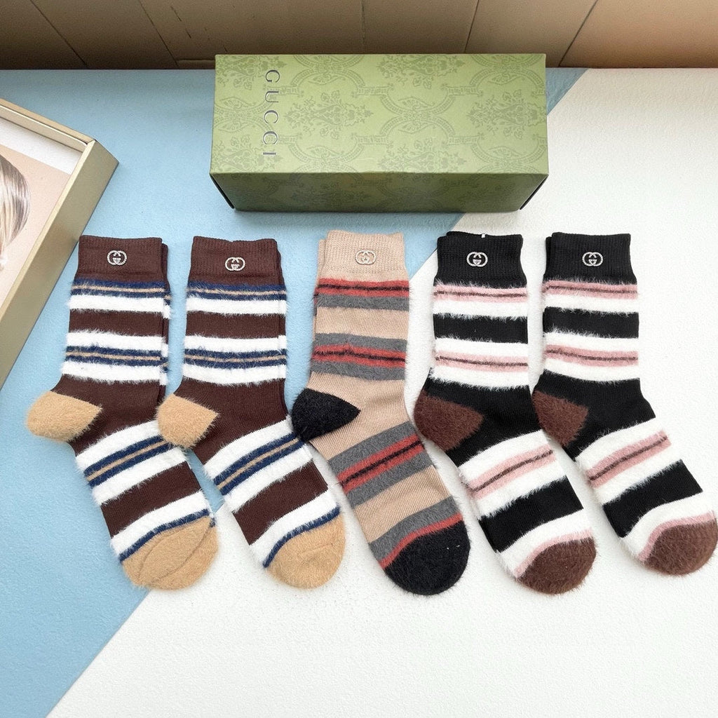GUCCI CREW SOCKS 427523 (1 BOX)