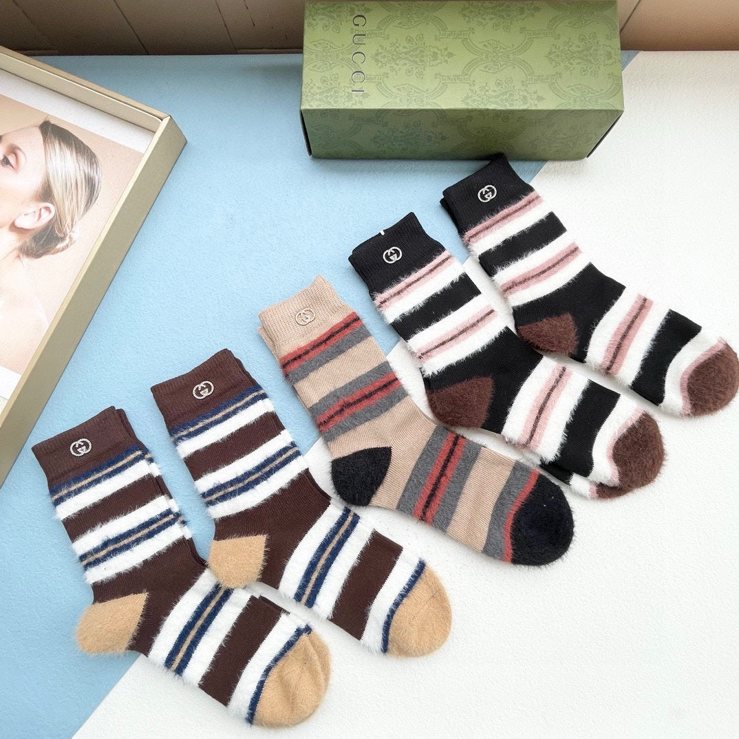 GUCCI CREW SOCKS 427523 (1 BOX)