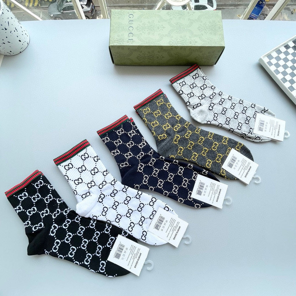 GUCCI LOW-CUT SOCKS 427540 (1 BOX)