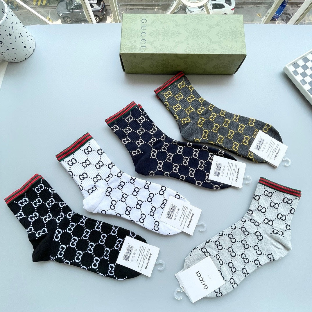 GUCCI LOW-CUT SOCKS 427540 (1 BOX)