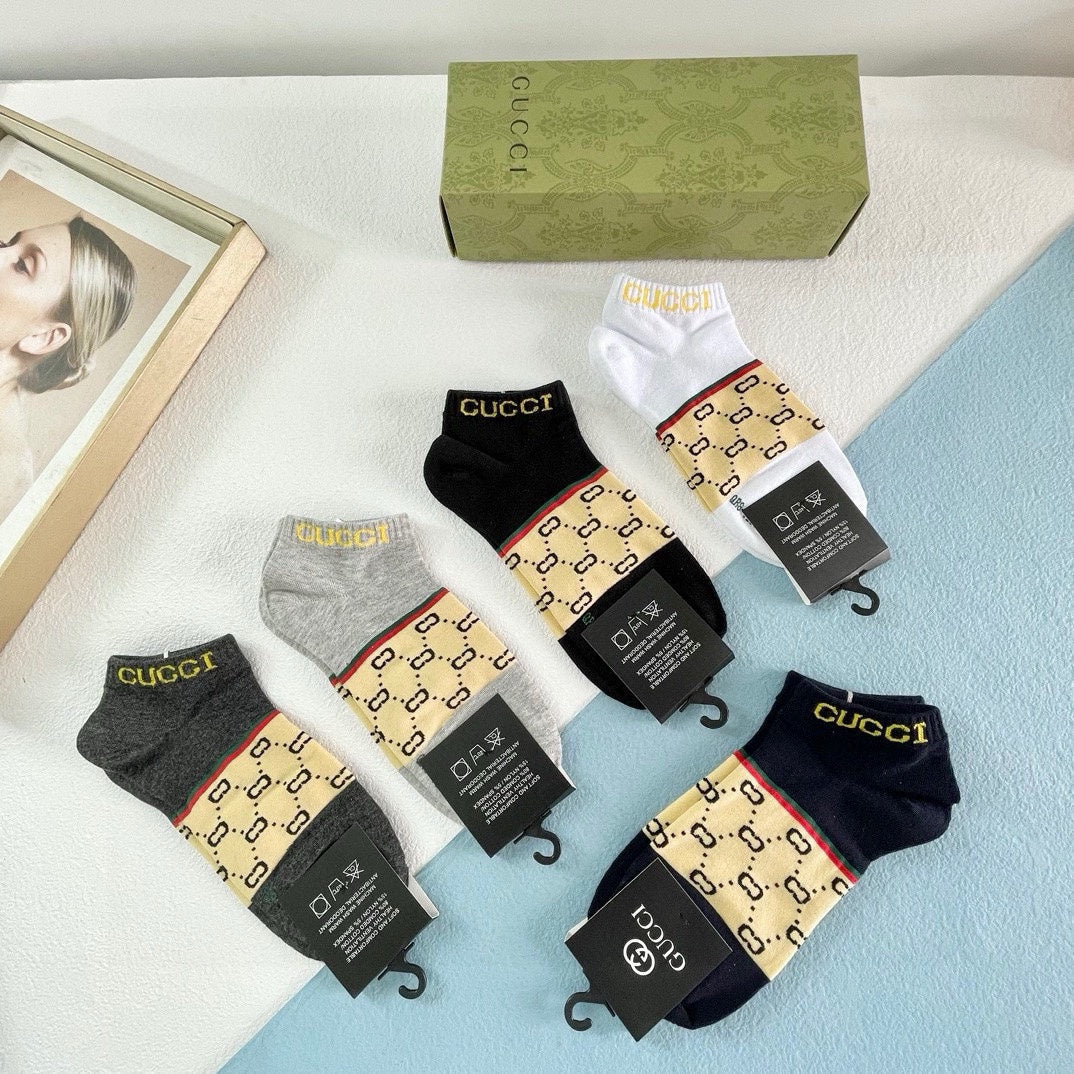 GUCCI ANKLE SOCKS 427549 (1 BOX)