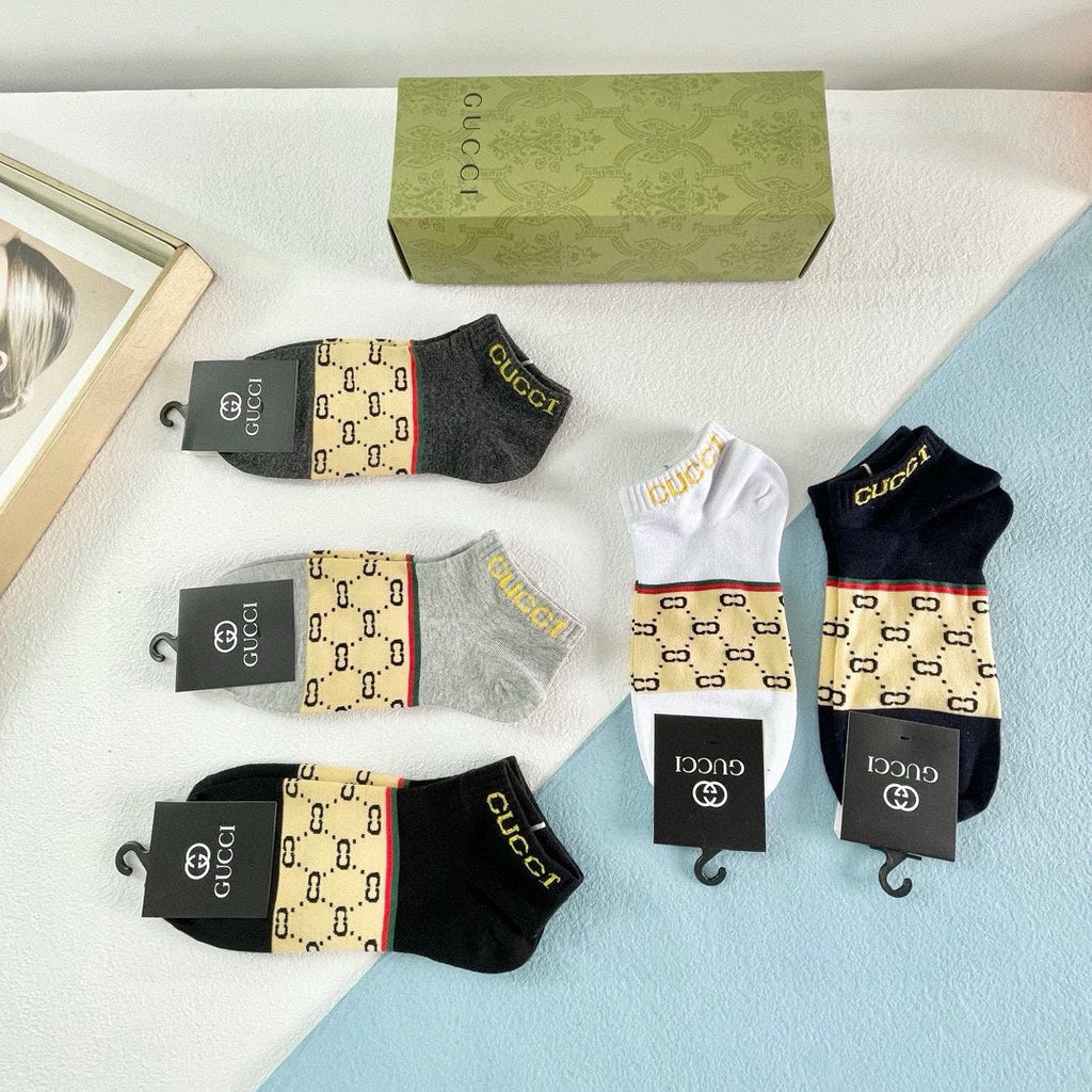 GUCCI ANKLE SOCKS 427549 (1 BOX)